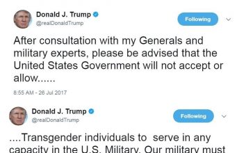 Trump and the Politics of Transgender Military Service
